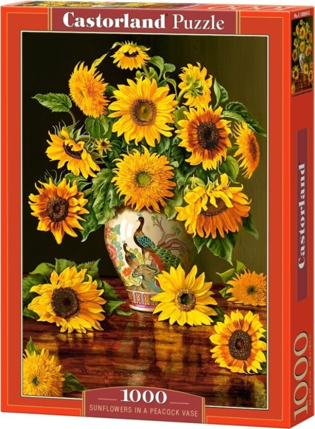 Castorland Puzzle 1000 Solsikker I En Vase