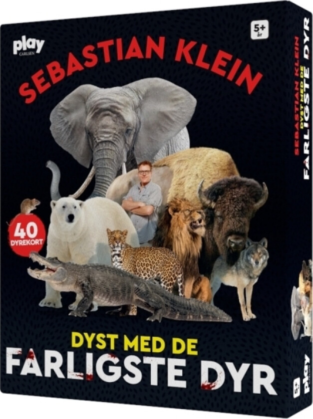 Sebastian Klein Dyrekort - Dyst Med De Farligste Dyr (Clr2574) /Games