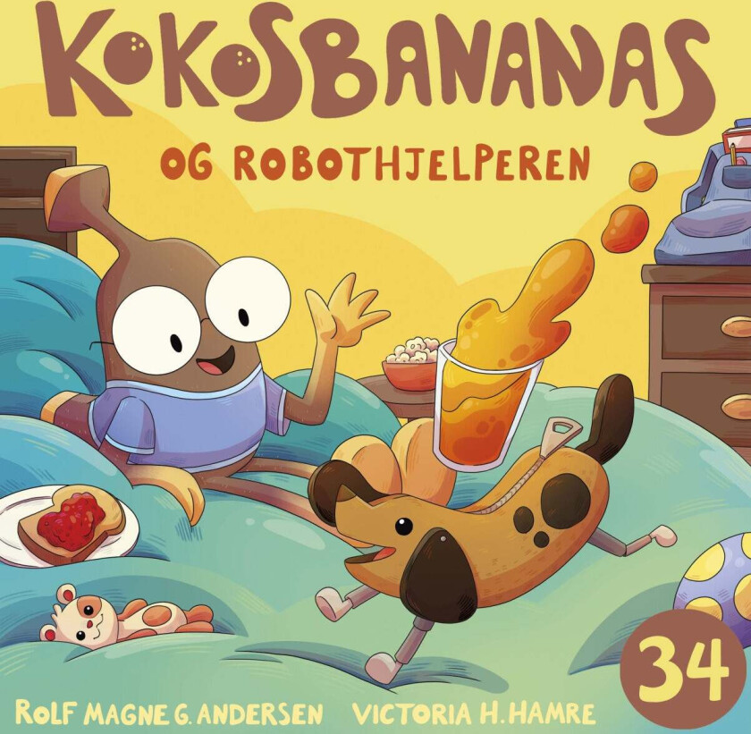 Kokosbananas og robothjelperen av Rolf Magne Andersen
