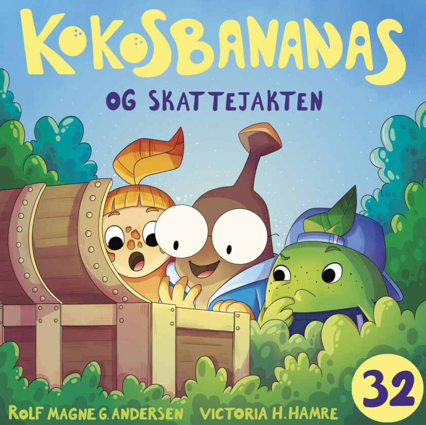 Kokosbananas og skattejakten av Rolf Magne Andersen