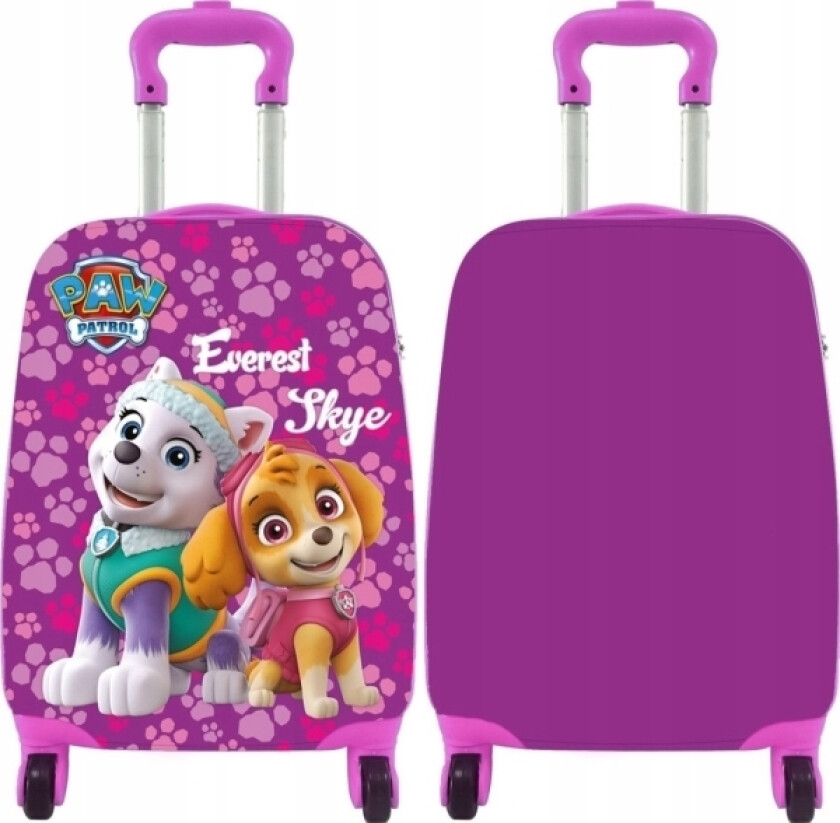 Bilde av Paw Patrol Reisekoffert På Hjul - Rosa Stor