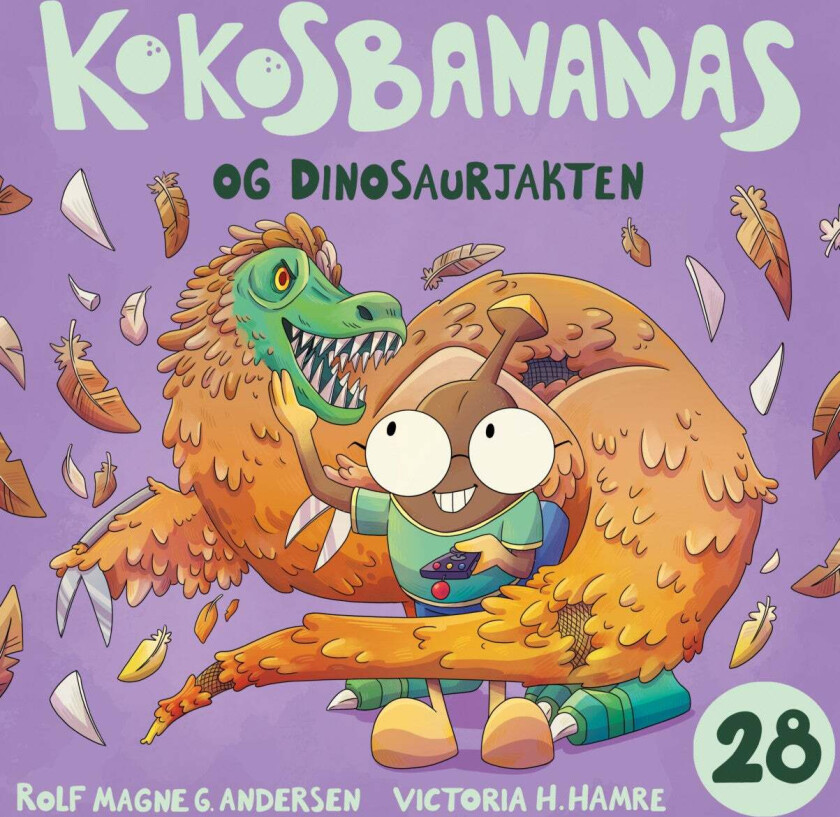 Kokosbananas og dinosaurjakten av Rolf Magne Andersen