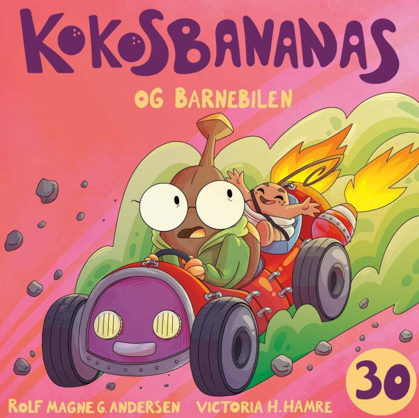Kokosbananas og barnebilen av Rolf Magne Andersen