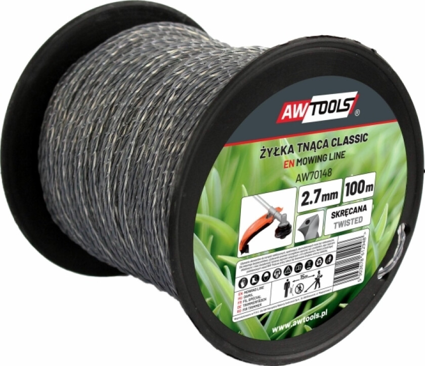 Aw-Tools Awtools Classic Cutting Line 3,0X100m/Skreecana