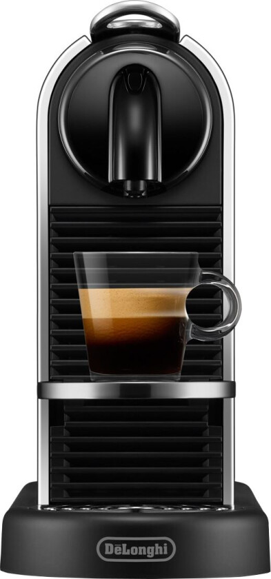 Nespresso CitiZ kaffemaskin av Delonghi EN220M (platina titan)