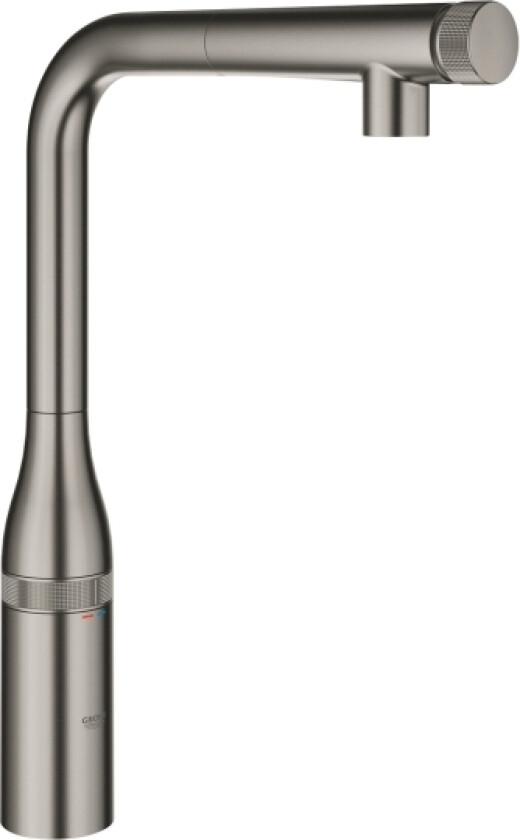 Grohe Essence Smartcontrol, Dra Ut, Grafitt, Digitalt, Single/Enkelt, Spray, Type L