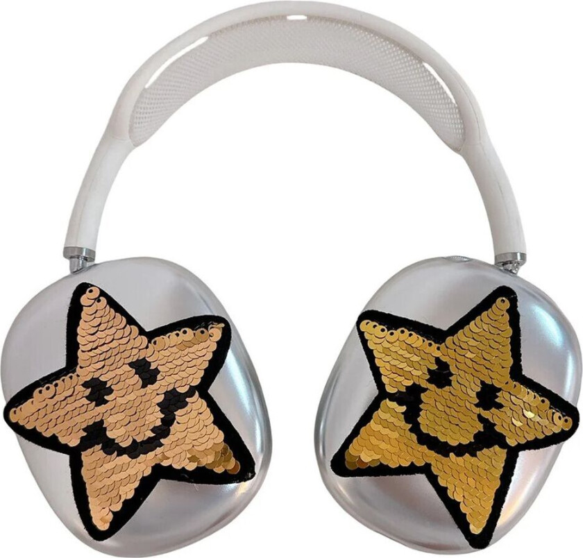 AirPods Max Plastdeksel m. Stjerne - Gull