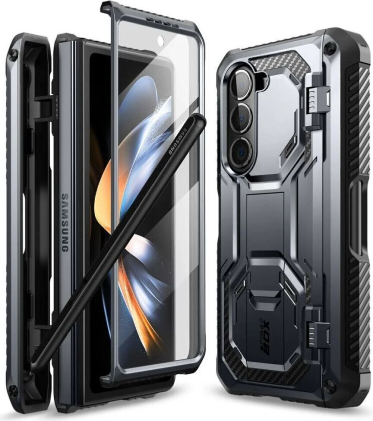IBLSN Armorbox Samsung Galaxy Z Fold5 Mobildeksel - Svart