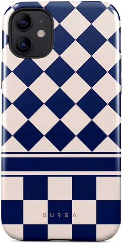 Burga iPhone 12 / 12 Pro Tough Fashion Deksel - Check & Mate