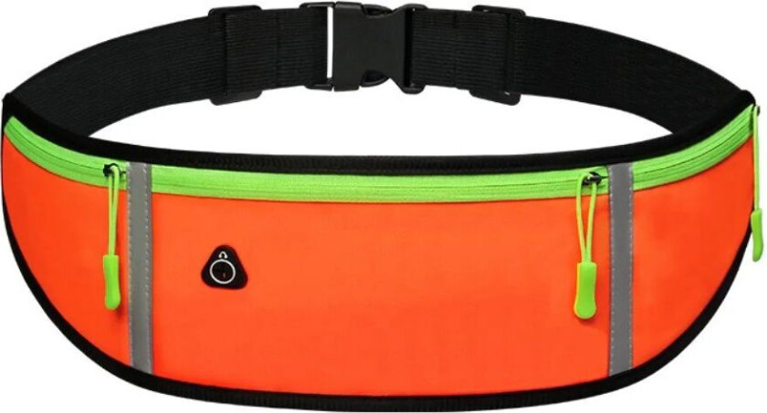 Bilde av Løpebelte med Reflekser & Lommer - Sort