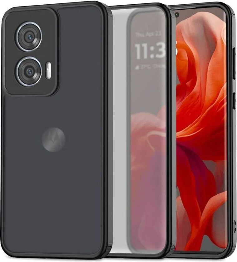 Motorola Moto G85 (5G) Tech-Protect MagMat Deksel - MagSafe Kompatibel - Matt Svart