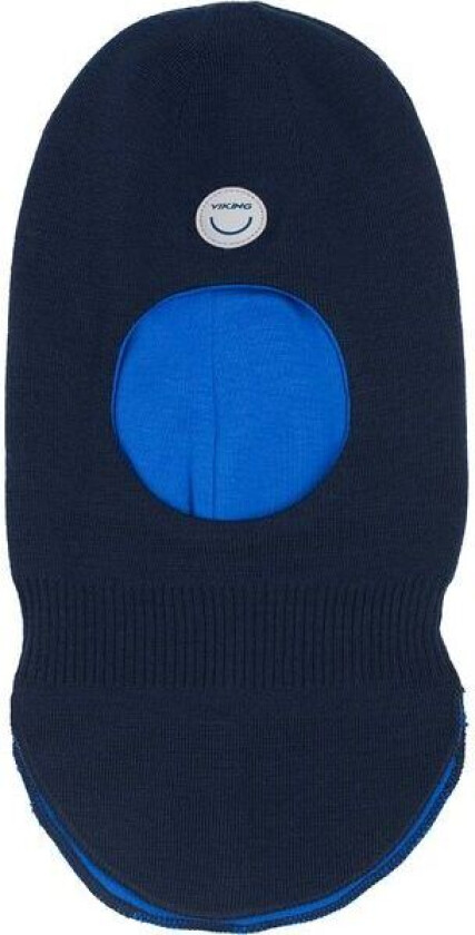 Alv balaclava i ull til barn, navy
