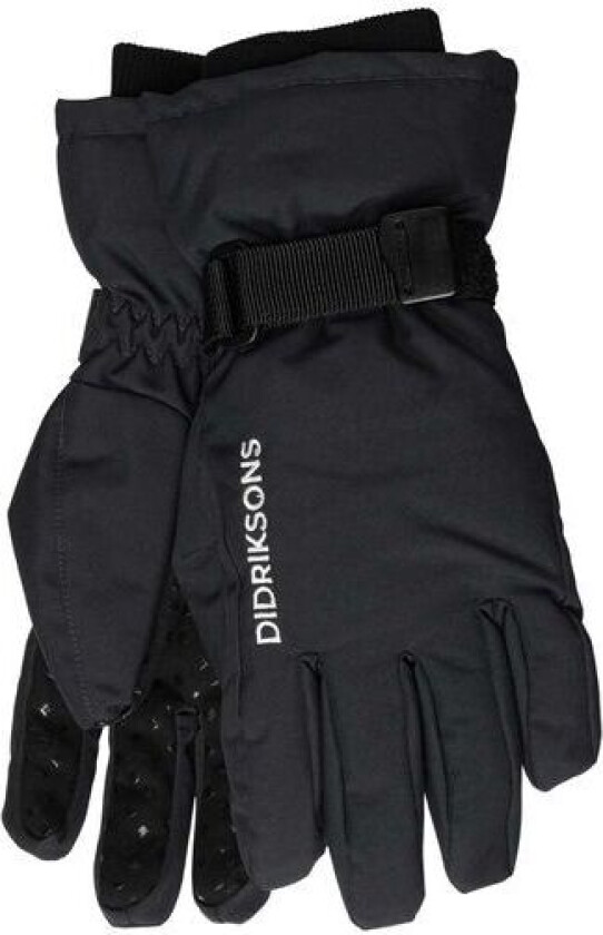 Biggles Gloves Black 6-8 år