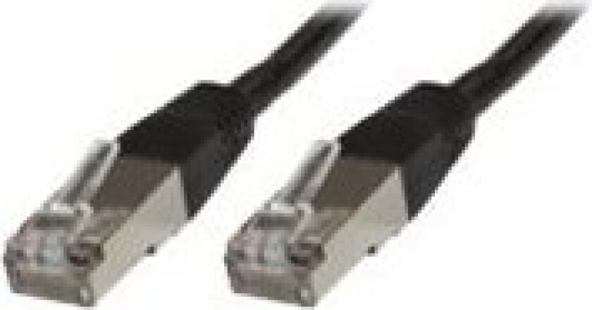 Microconnect Modular Straight - Nettverkskabel - Rj-45 (Hann) Til Rj-45 (Hann) - 3 M - Ftp - Cat 6 - Svart