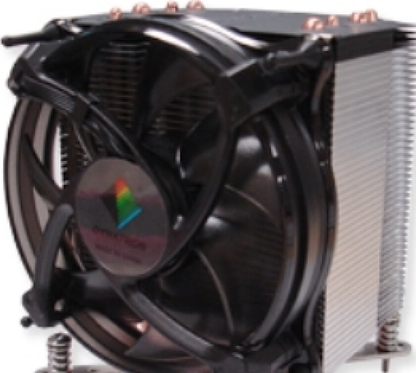Inter-Tech K-17 - Prosessorkjøler - (For: Lga1156, Lga1155) - Aluminium - 92 Mm - 3U