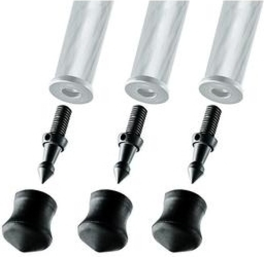 Gitzo Gsf30s, Svart, 3/8", 3 Stykker, 3 Cm