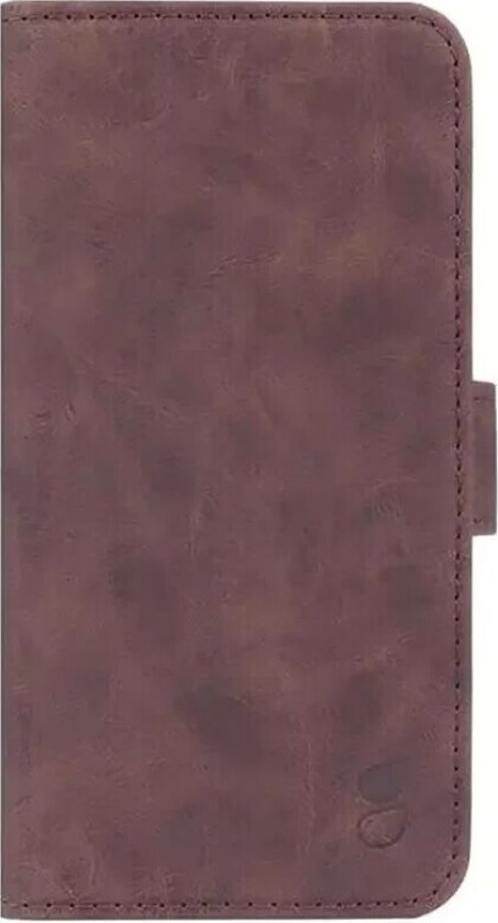 GEAR Wallet iPhone 13 - Flippdeksel i PU Skinn med Lommebok - Brun