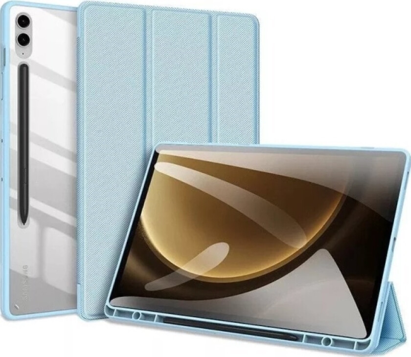 Toby-Deksel Med Flip-Stativ Til Samsung Galaxy Tab S9 Fe Plus - Blå