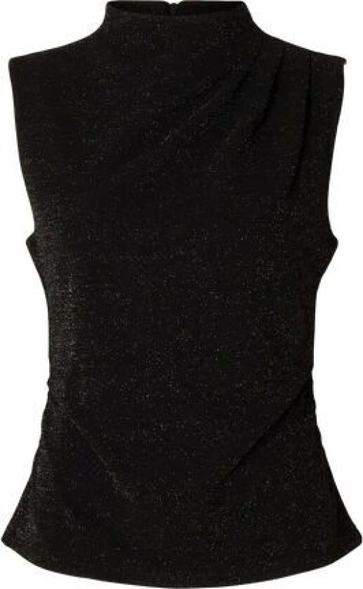 Marwa Sl High Neck Top - Black S