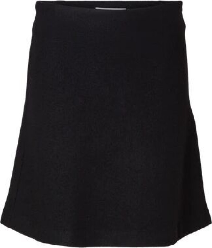 Woon Hw Short Wool Skirt - Black L