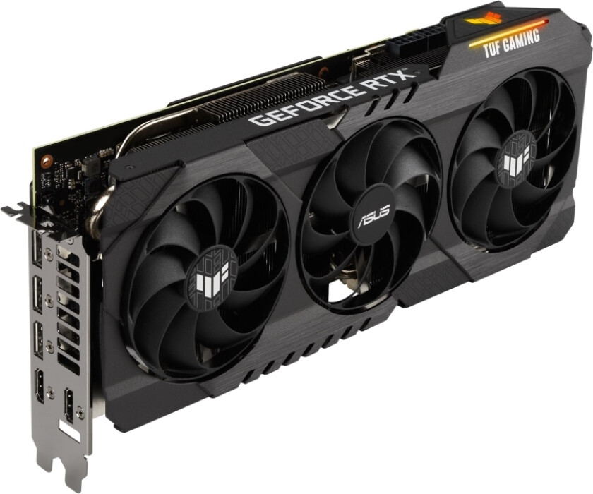 Asus Tuf Gaming Geforce Rtx 3080 - Grafikkort - Gf Rtx 3080 - 12 Gb Gddr6x - Pcie 4.0 - 2 X Hdmi, 3 X Displayport - Lhr