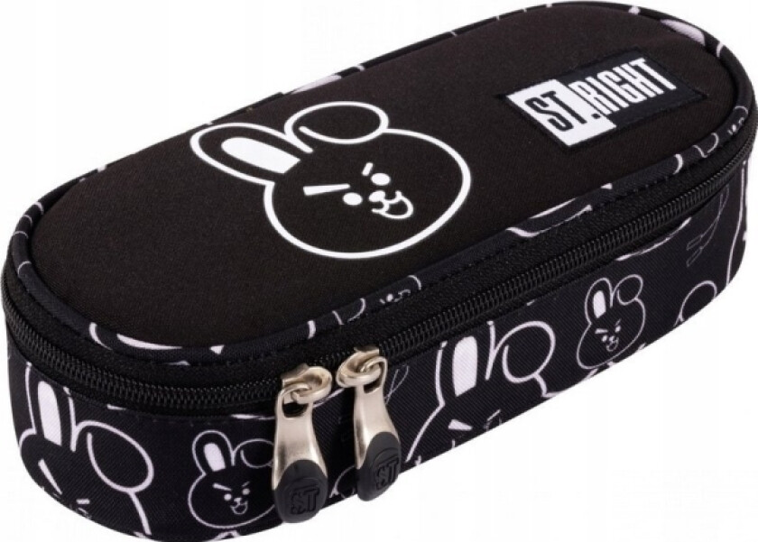 Avstivnet Pennal Med Innvendig Klaff St.Høyre Pc-01 Clever Bunny