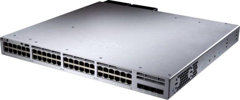 Bilde av Catalyst 9300L - Network Advantage - Switch - L3 - Styrt - 48 X 10/100/1000 (Upoe) + 4 X 10 Gigabit Sfp+ (Opplenke) - Rackmonterbar - Upoe (675