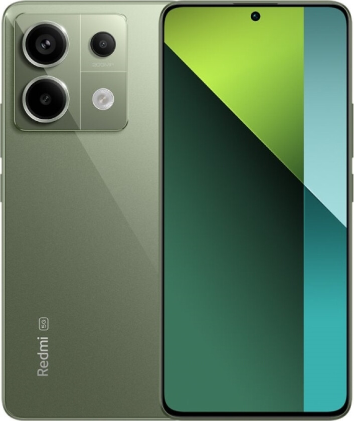 Redmi Note 13 Pro 5G - 5G Smarttelefon - Dobbelt-Sim - Ram 8 Gb / Internminne 256 Gb - Oled-Display - 6.67" - 2712 X 1220 Piksler (120 Hz) - 3