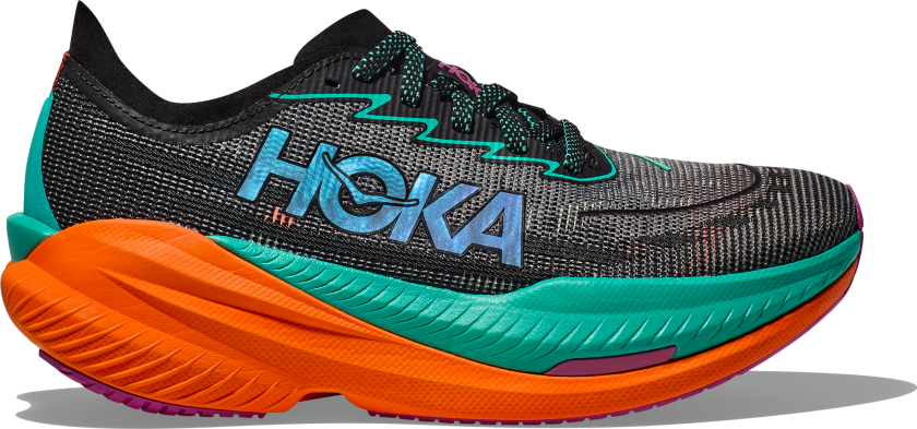Mach X 2 Dame Black/Electric Aqua 38