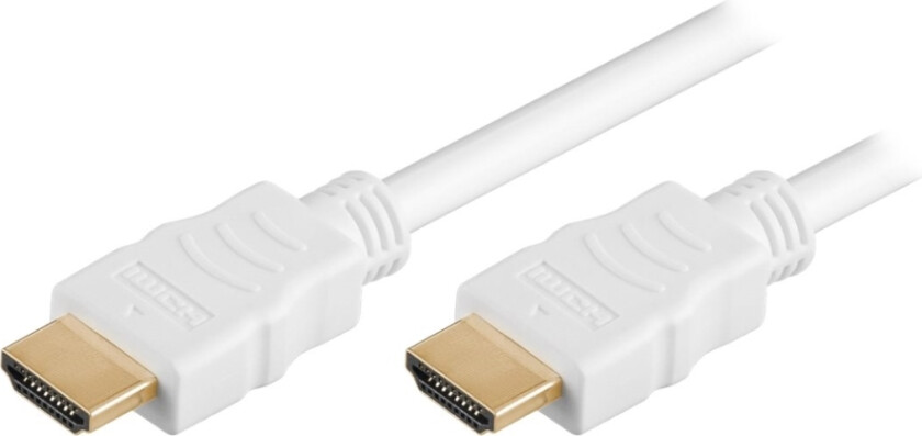 Microconnect - Hdmi-Kabel - Hdmi Hann Til Hdmi Hann - 50 Cm - Hvit