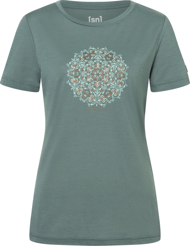 Women's Ornament Tee Balsam Green/light Jade/copper XS