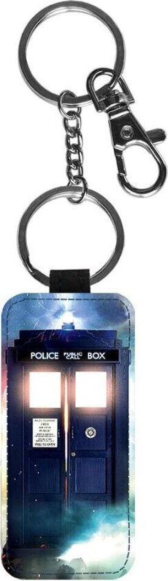 Doctor Who Tardis Nøkkelring