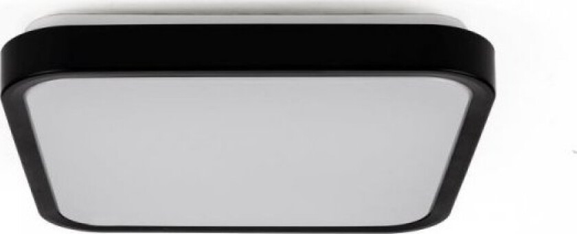 V-Tac Taklampe V-Tac 48W Led Square 42X42cm Overflatemontert Ip44 Sort Vt-8630B 3000K 5160Lm