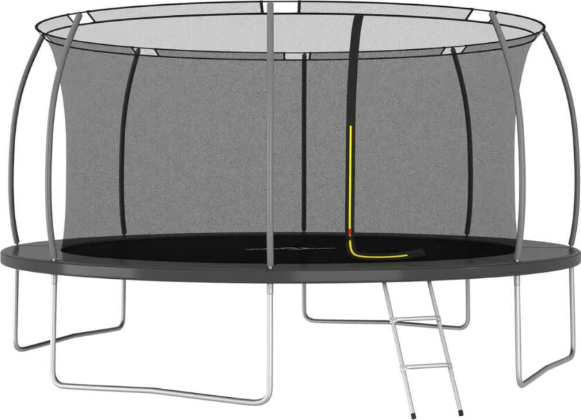 Trampolinesett rund 460x80 cm 150 kg