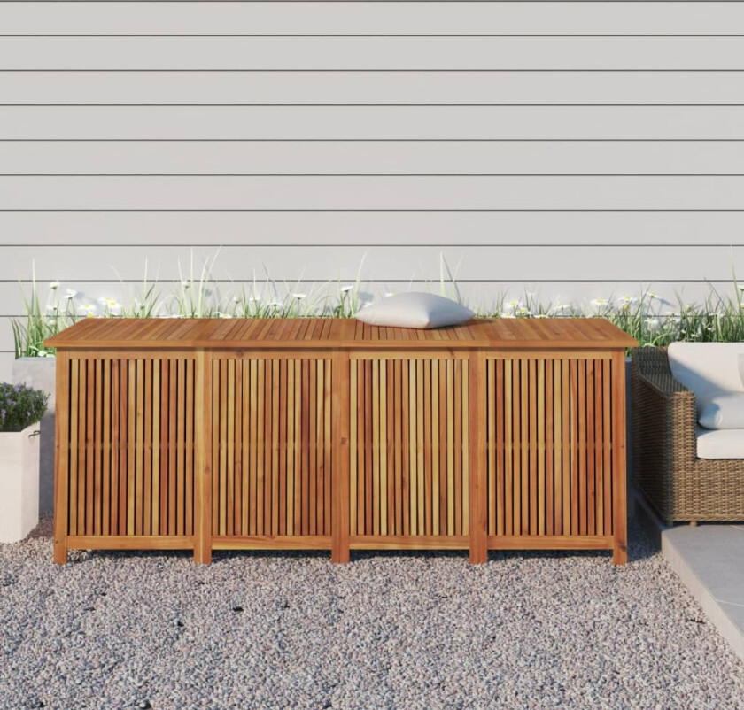 Bilde av Putekasse 200x80x75 cm heltre akasie