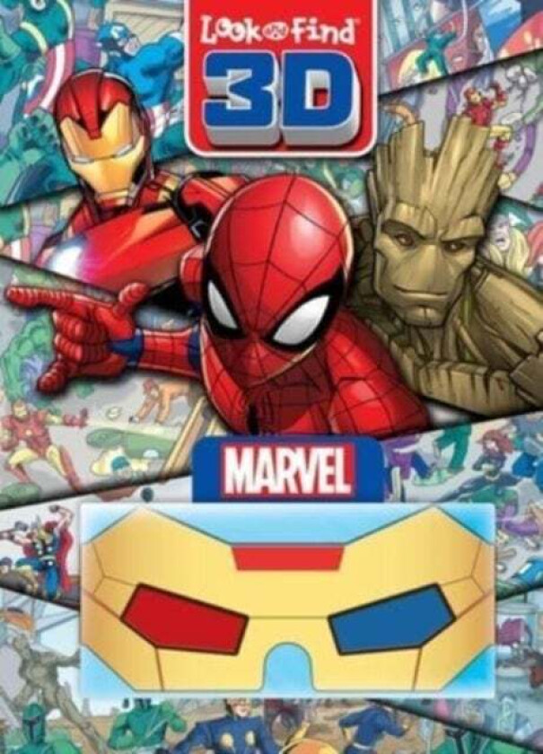 Marvel Look And Find 3D OP av P I Kids