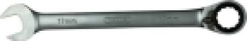 Ringgaffelnøgle 10Mm Med Omstilbar Skralde Længde 140Mm