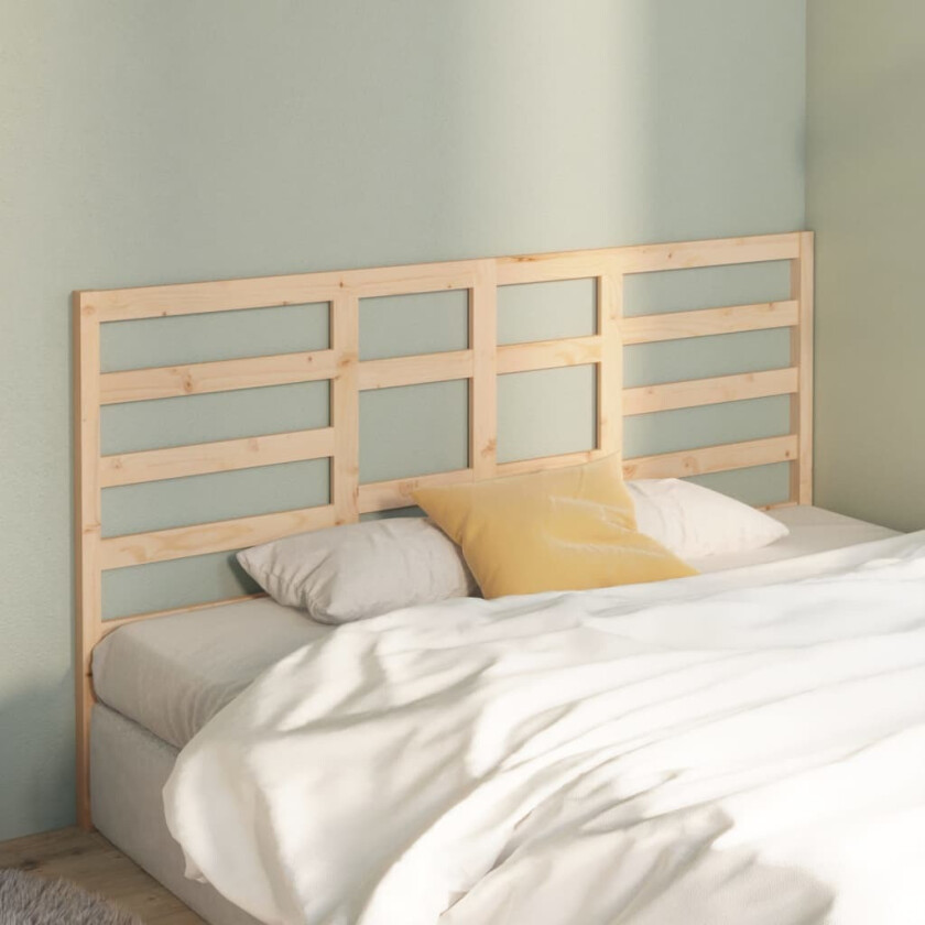 Sengegavl 206x4x104 cm heltre furu