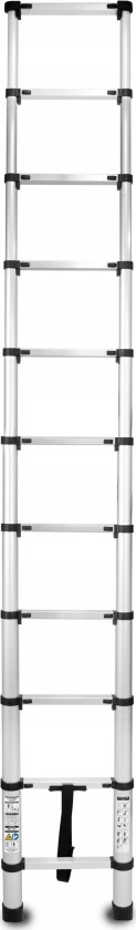 Drabest Alum. Teleskopisk Stige 11 Stopper 3,2 M Hjem 125Kg
