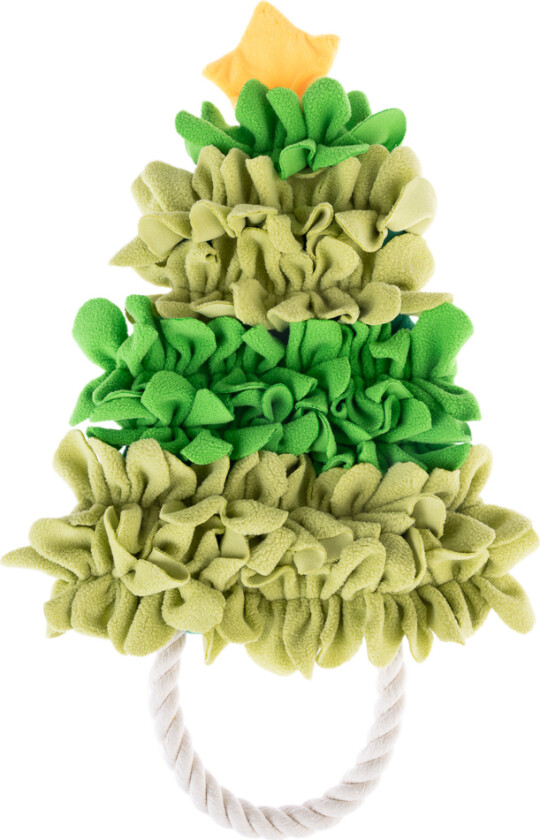 snusematte juletre med tau - L 43 x B 14 x H 2 cm