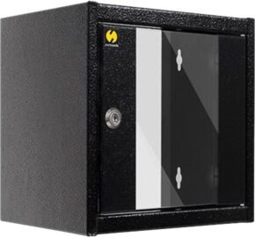 Netrack - Rack Skap - Veggmonterbar - Koksgrå - 4.5U - 10"/19"