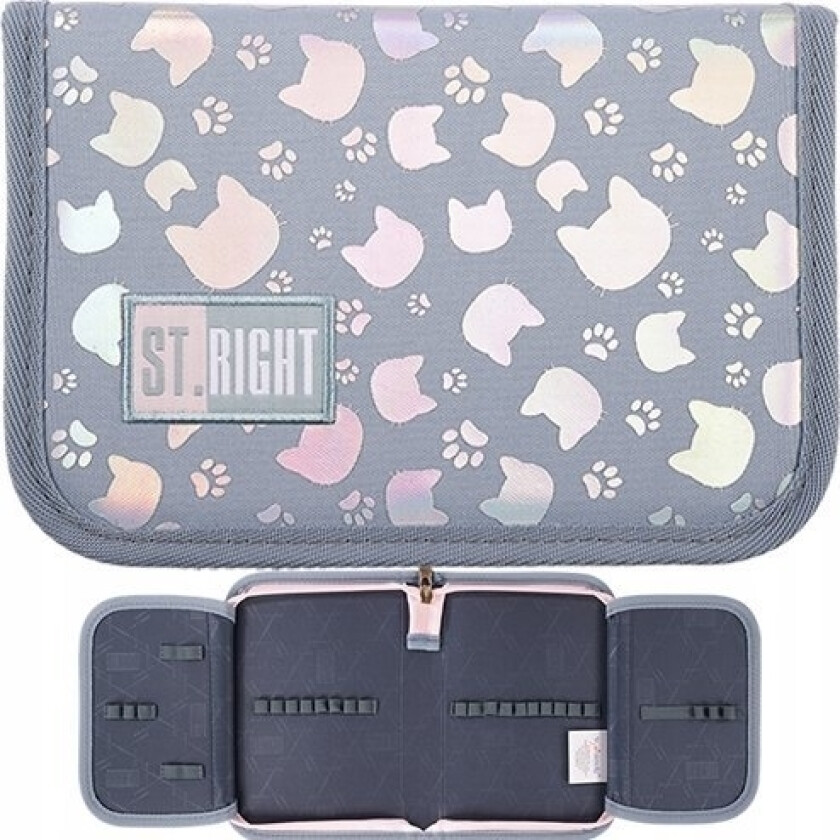 Penal Med Dobbel Klaff Uten Tilbehør Pc-03 St.Right Silver Cats