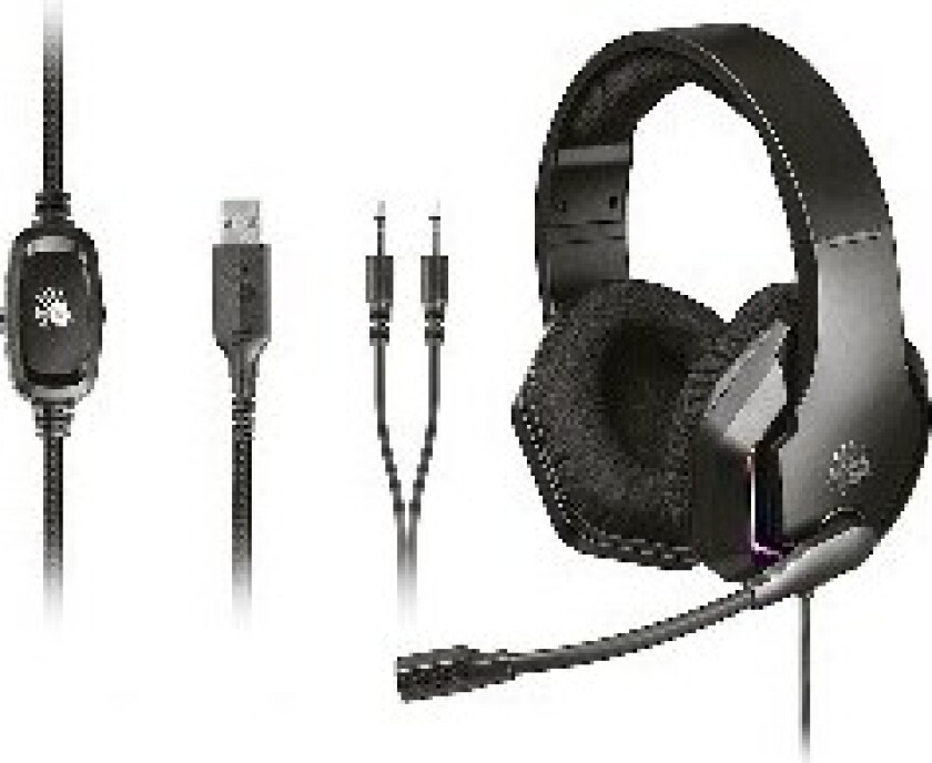 Bloody G260p Usb+Aux3.5 White Rgb Headphones