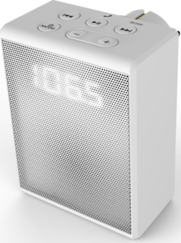 Art Radio Fm Bs-817 W Digital White Led Display Bluetooth Function