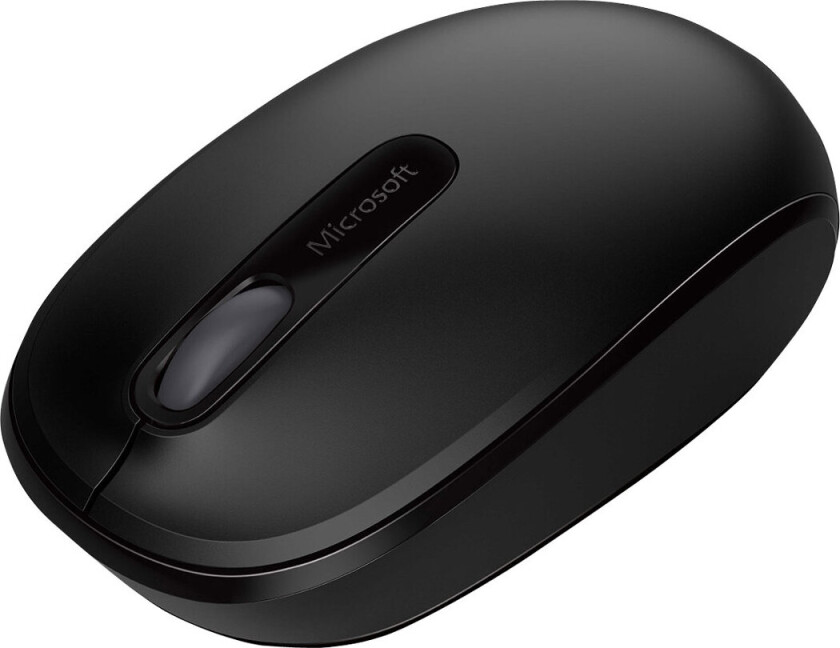 Wireless Mobile Mouse 1850 - Mus - Høyre- Og Venstrehåndet - Optisk - 3 Knapper - Trådløs - 2.4 Ghz - Usb Trådløs Mottaker - Svart