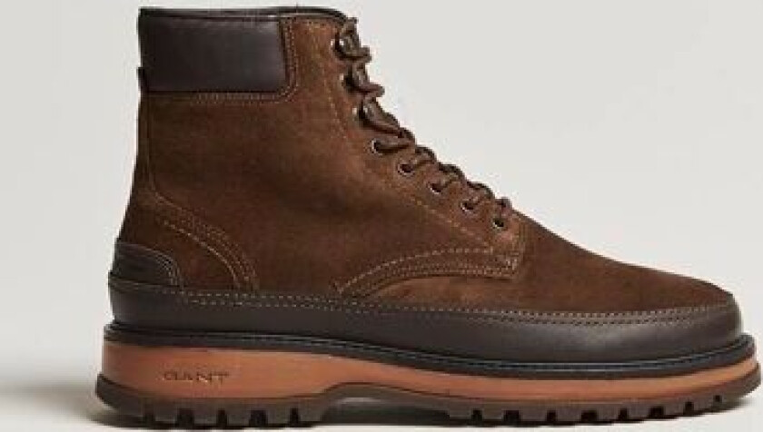 GANT Clefton Felt Lined Suede Boot Tobacco Brown