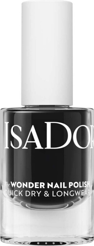 The Wonder Nail Polish Quick Dry And Longwear 139 Black Lacquer