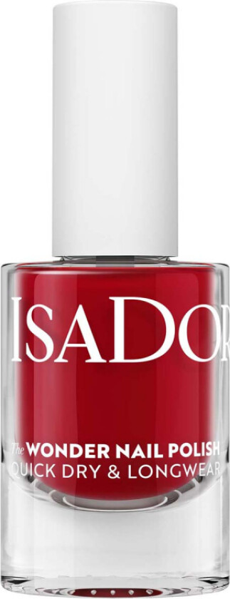 The Wonder Nail Polish Quick Dry And Longwear 163 Summer Red