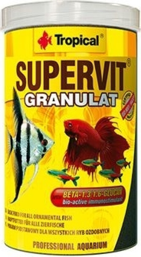 Supervit Granulate Multi-Ingrediens Mat For Fisk 100Ml/55G