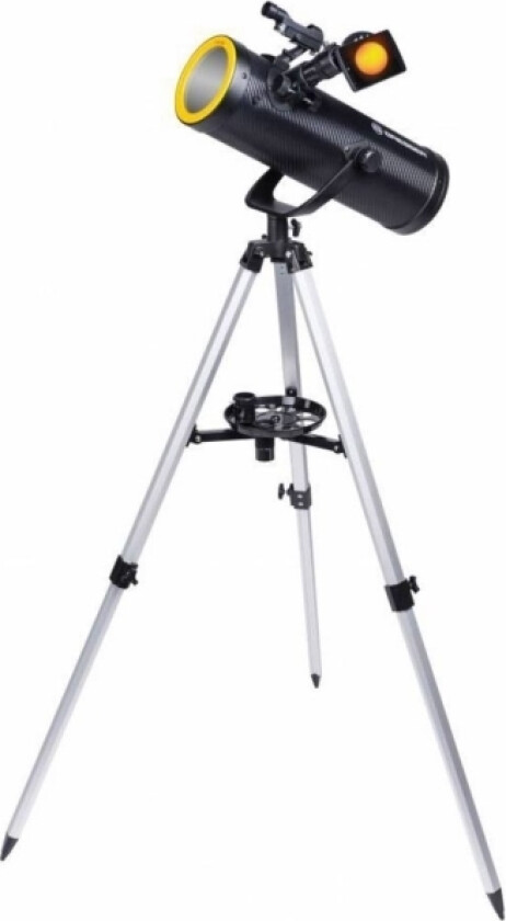 Teleskop Bresser Solarix 114/500 Med Smarttelefonadapter Og Solfilter